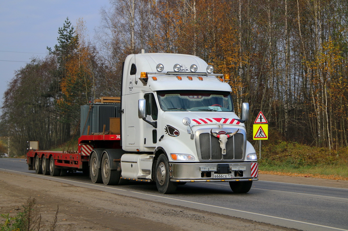 Санкт-Петербург, № В 666 СЕ 178 — Peterbilt 387