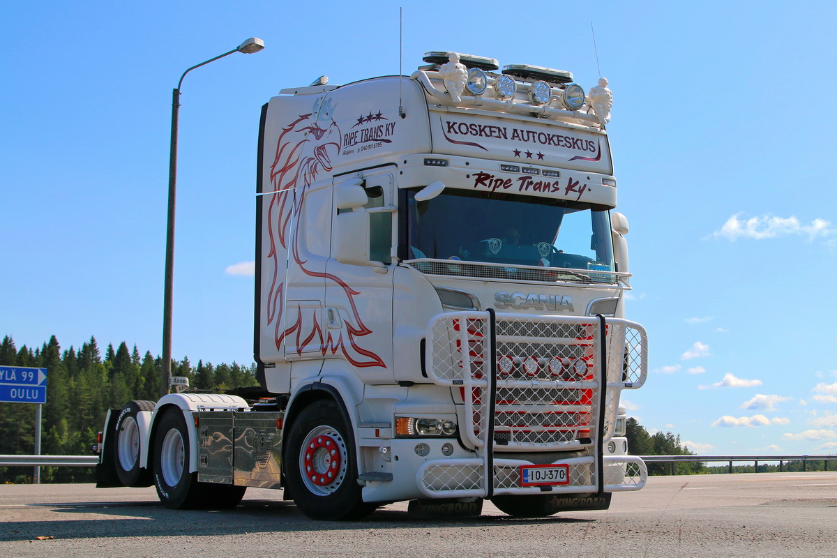 Финляндия, № IOJ-370 — Scania ('2009, общая модель)