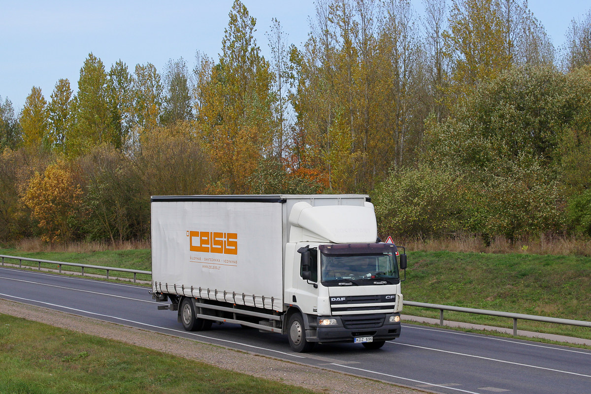 Литва, № KDZ 696 — DAF CF65 FA