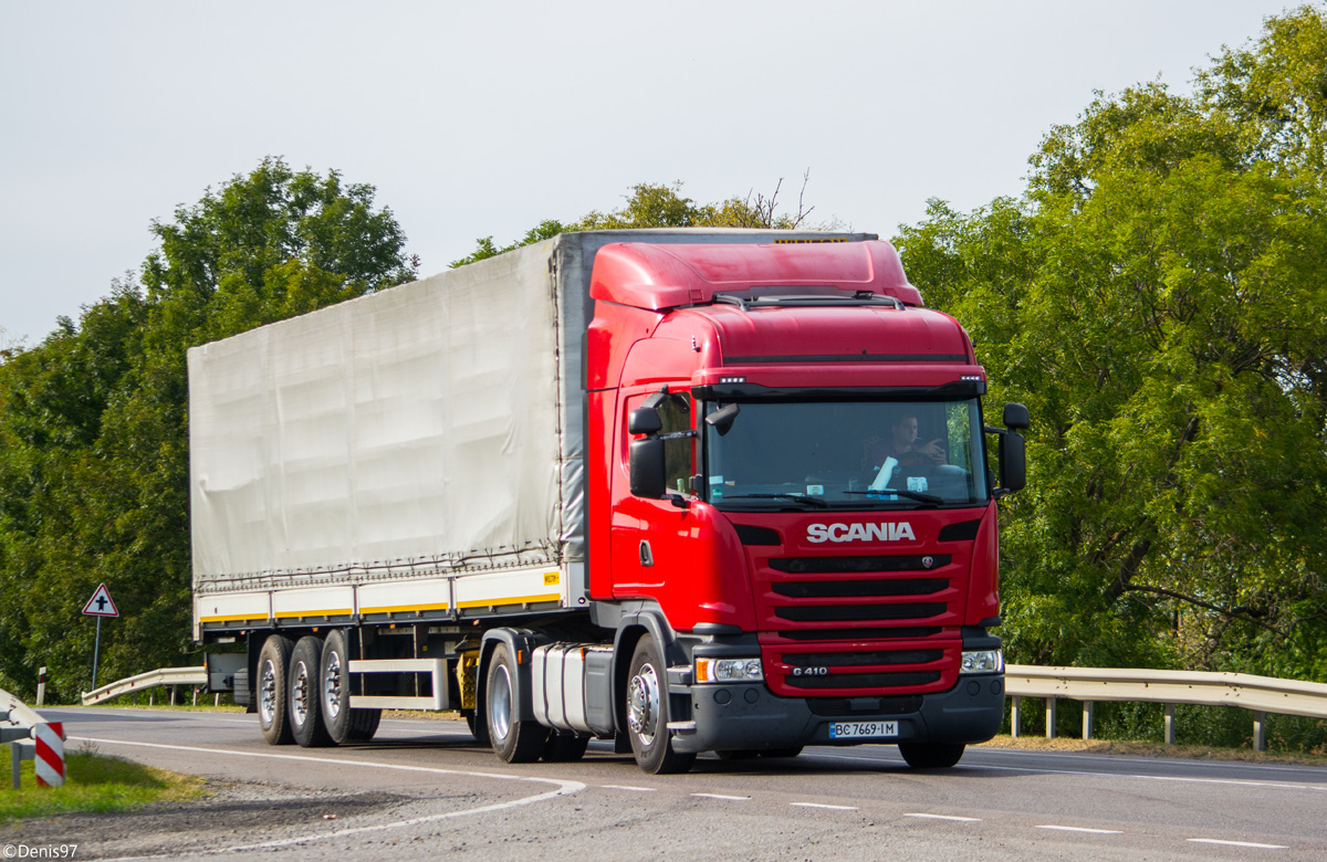 Львовская область, № ВС 7669 ІМ — Scania ('2013) G410