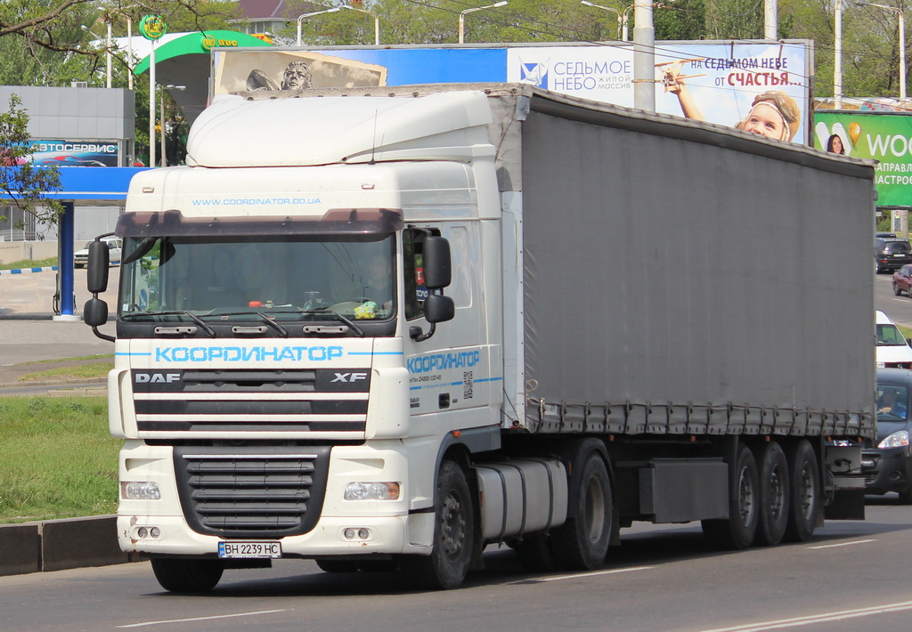 Одесская область, № ВН 2239 НС — DAF XF105 FT