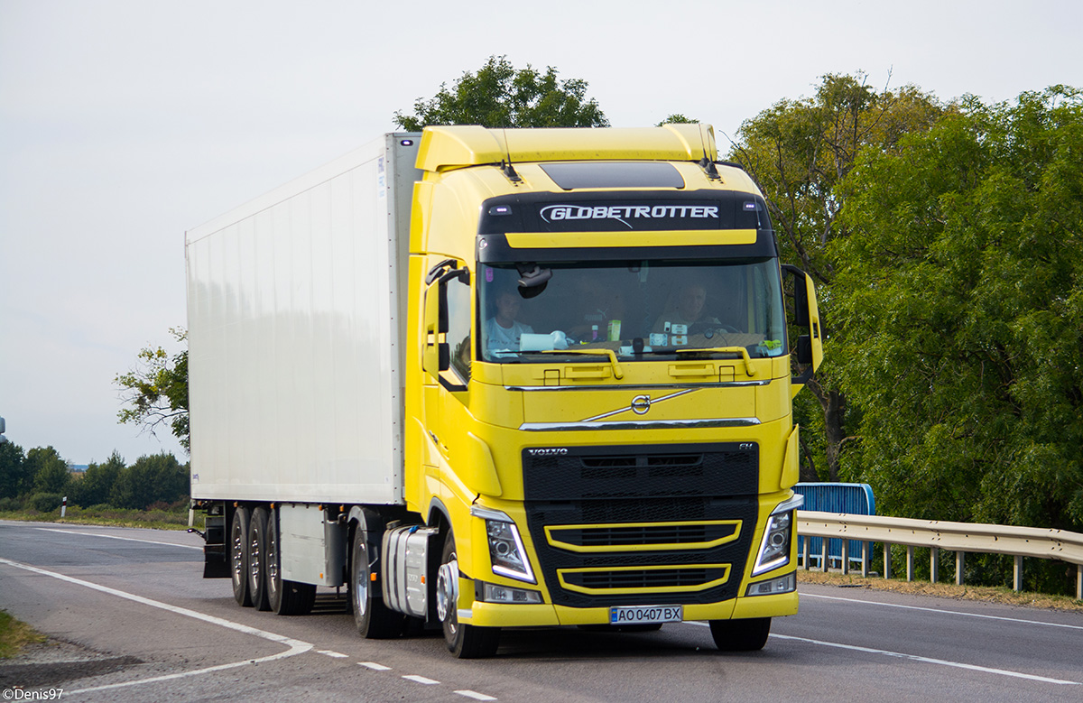 Закарпатская область, № АО 0407 ВХ — Volvo ('2012) FH.460