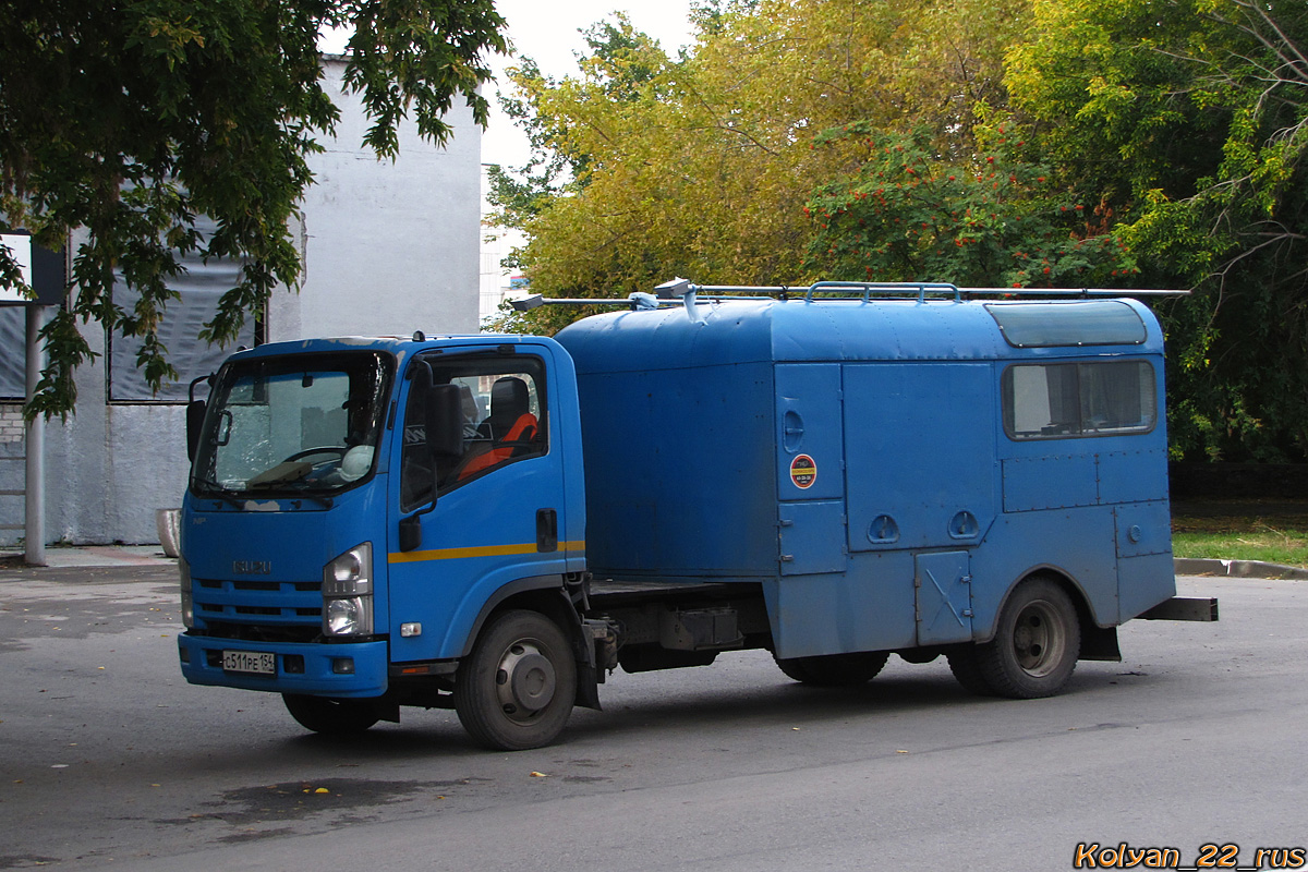 Новосибирская область, № С 511 РЕ 154 — Isuzu NPR75 [Z7X]