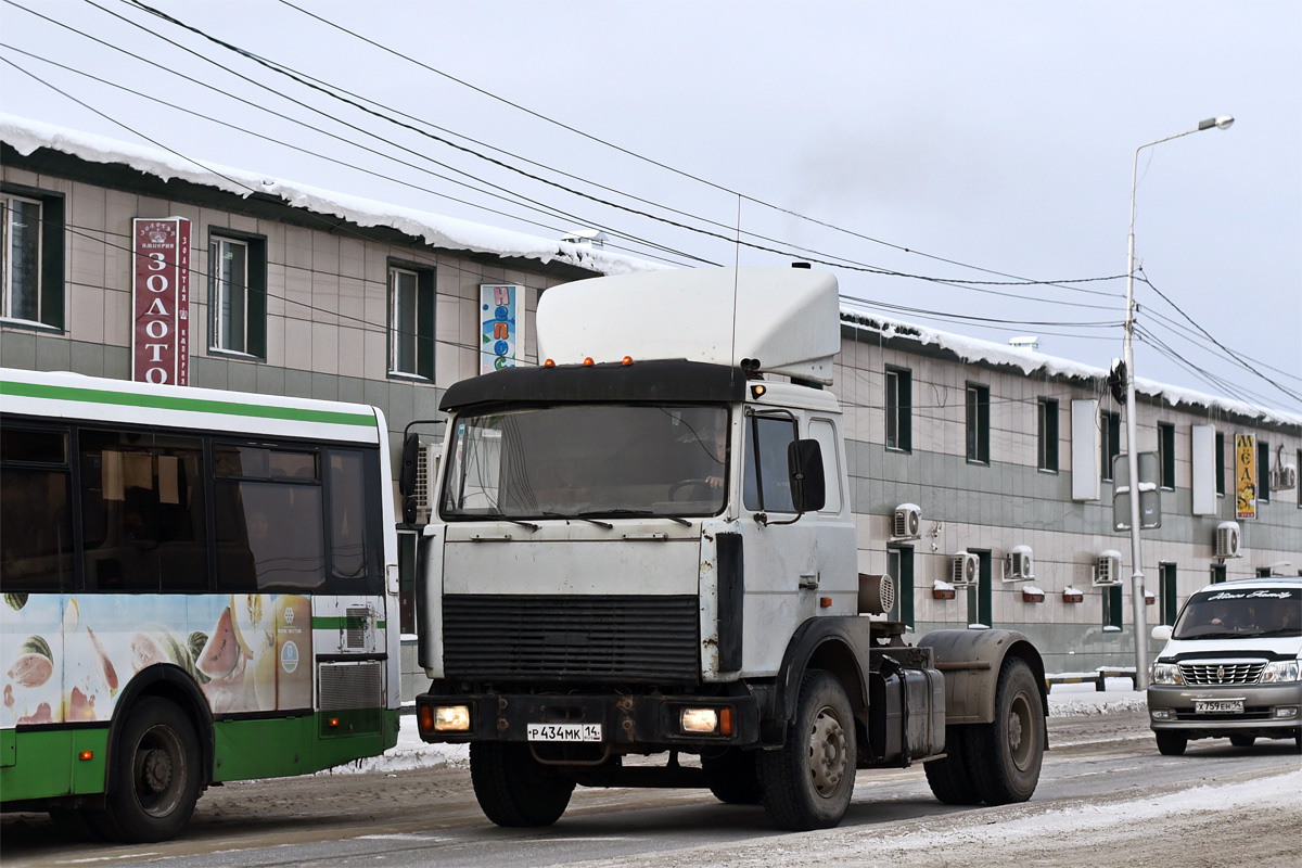 Саха (Якутия), № Р 434 МК 14 — МАЗ-5432 (общая модель)