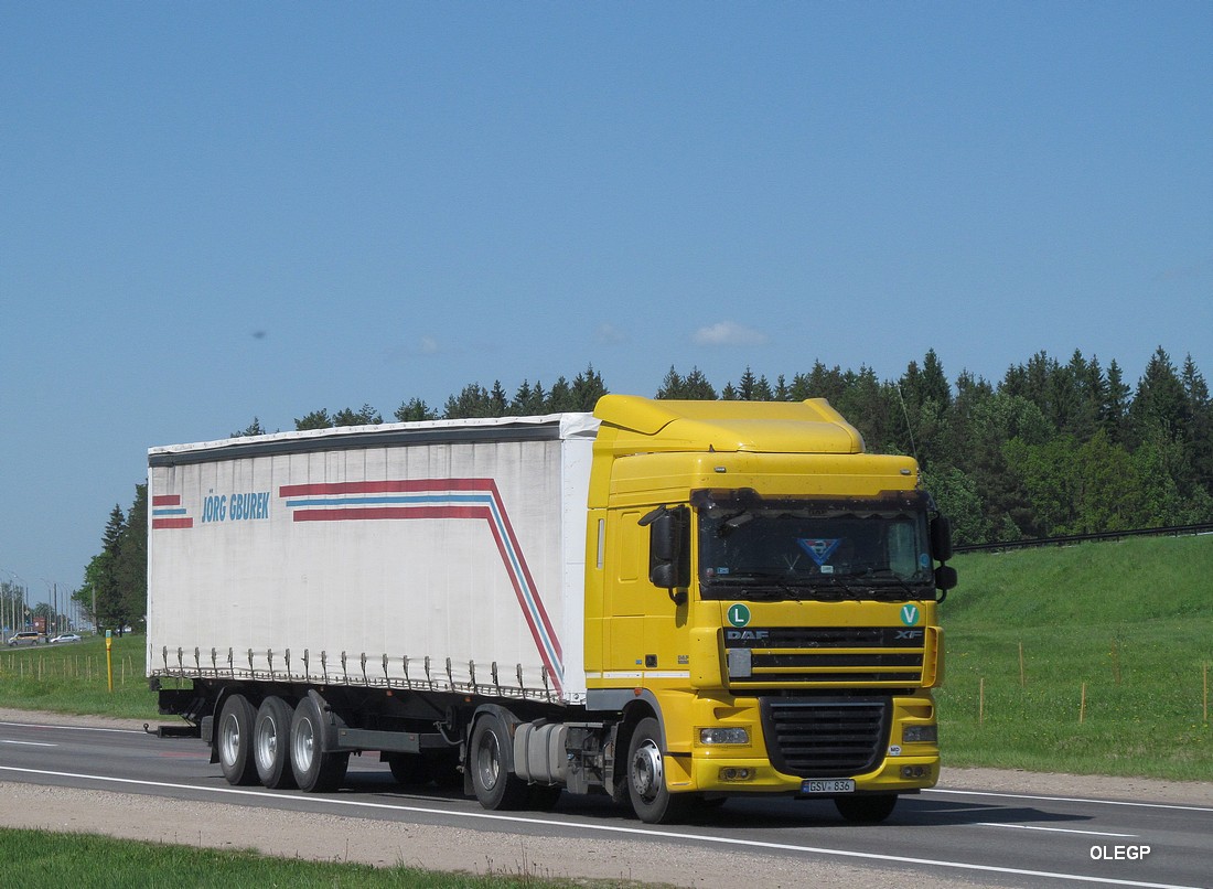 Молдавия, № GSV 836 — DAF XF105 FT