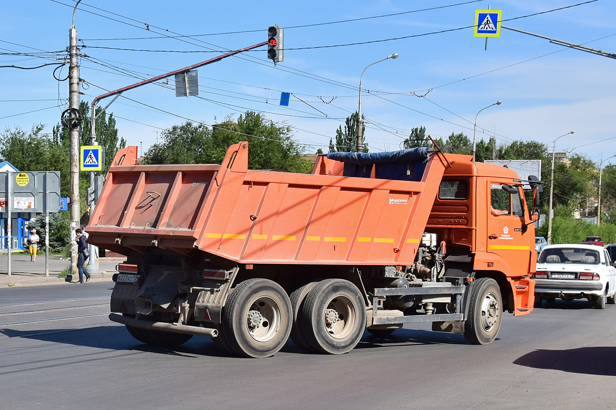 Волгоградская область, № В 223 ХС 134 — КамАЗ-65115-42