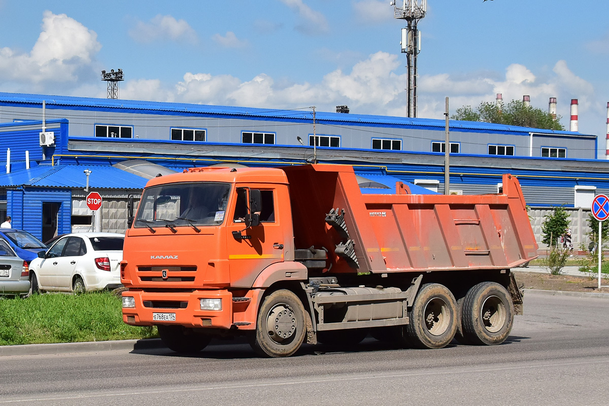 Волгоградская область, № Е 768 ЕА 134 — КамАЗ-65115-L4