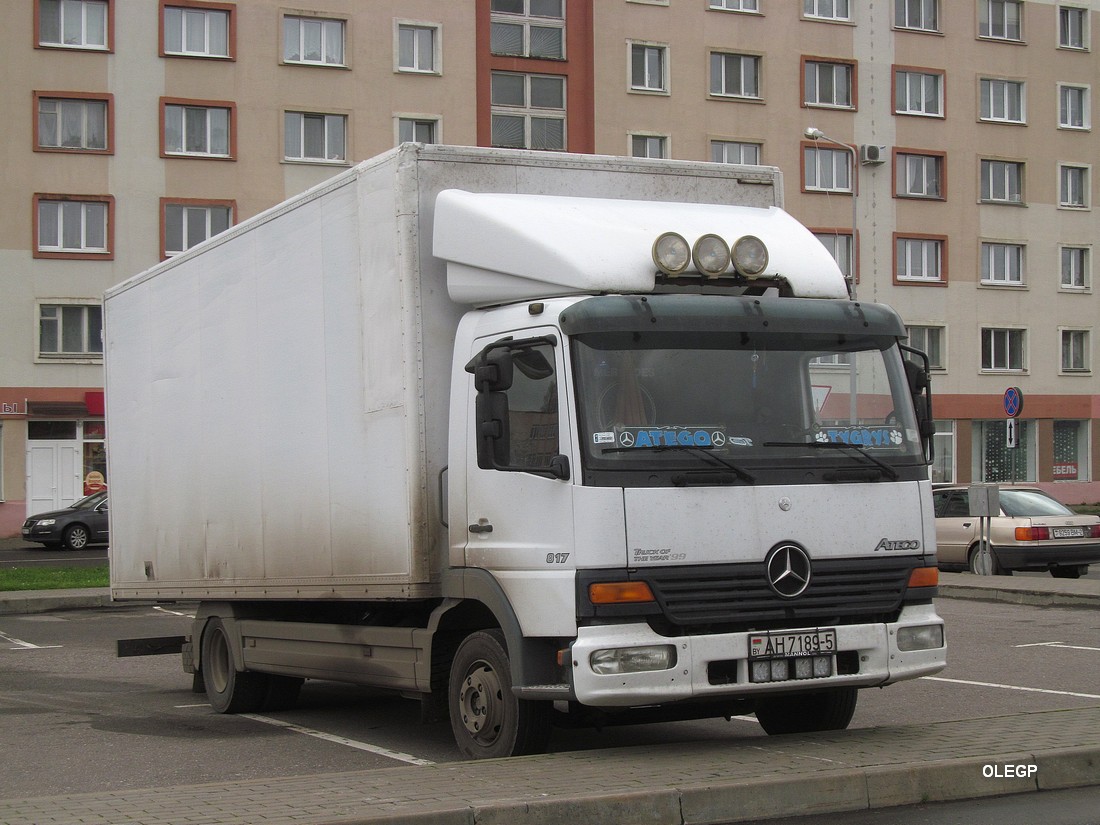 Минская область, № АН 7189-5 — Mercedes-Benz Atego 817