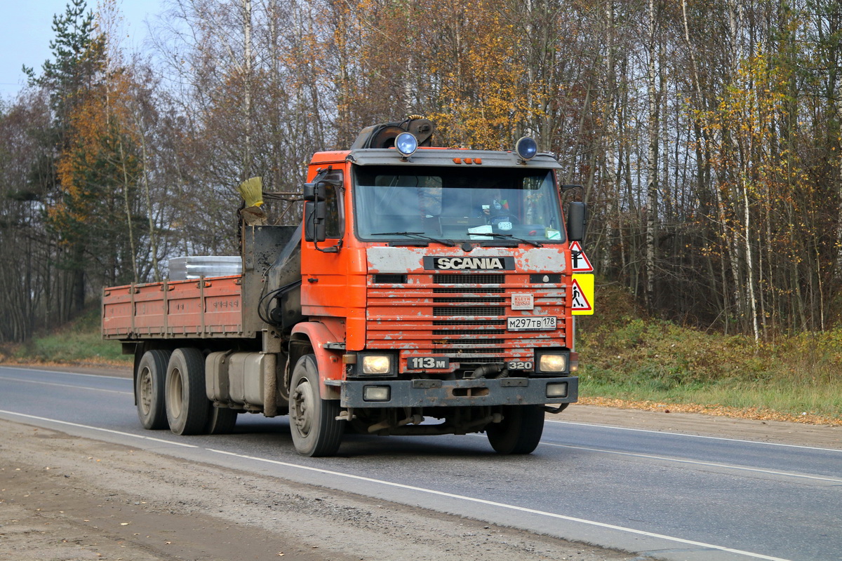 Санкт-Петербург, № М 297 ТВ 178 — Scania (II) R113M