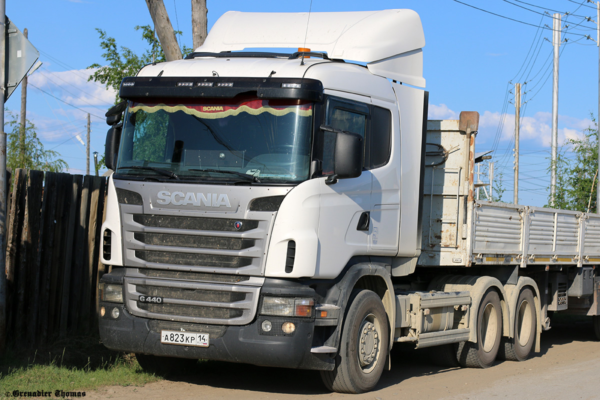 Саха (Якутия), № А 823 КР 14 — Scania ('2009) G440