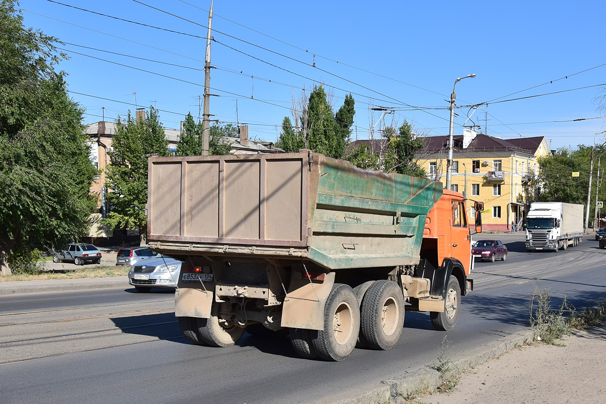 Волгоградская область, № Е 853 АУ 134 — КамАЗ-5410