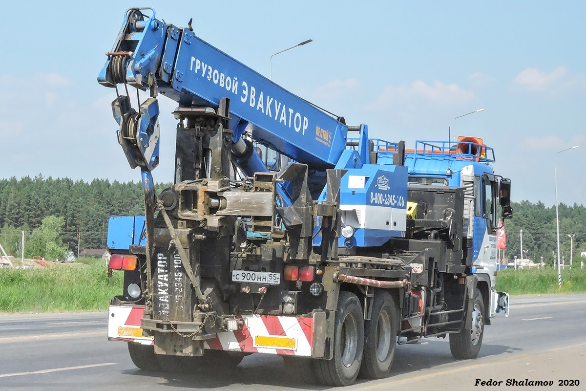 Омская область, № С 900 НН 55 — Hino Profia