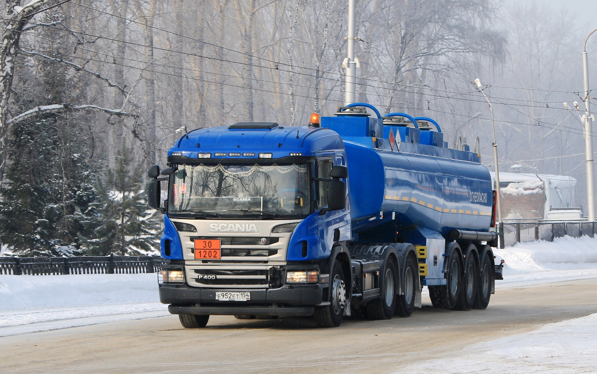 Новосибирская область, № Е 952 ЕТ 154 — Scania ('2011) P400