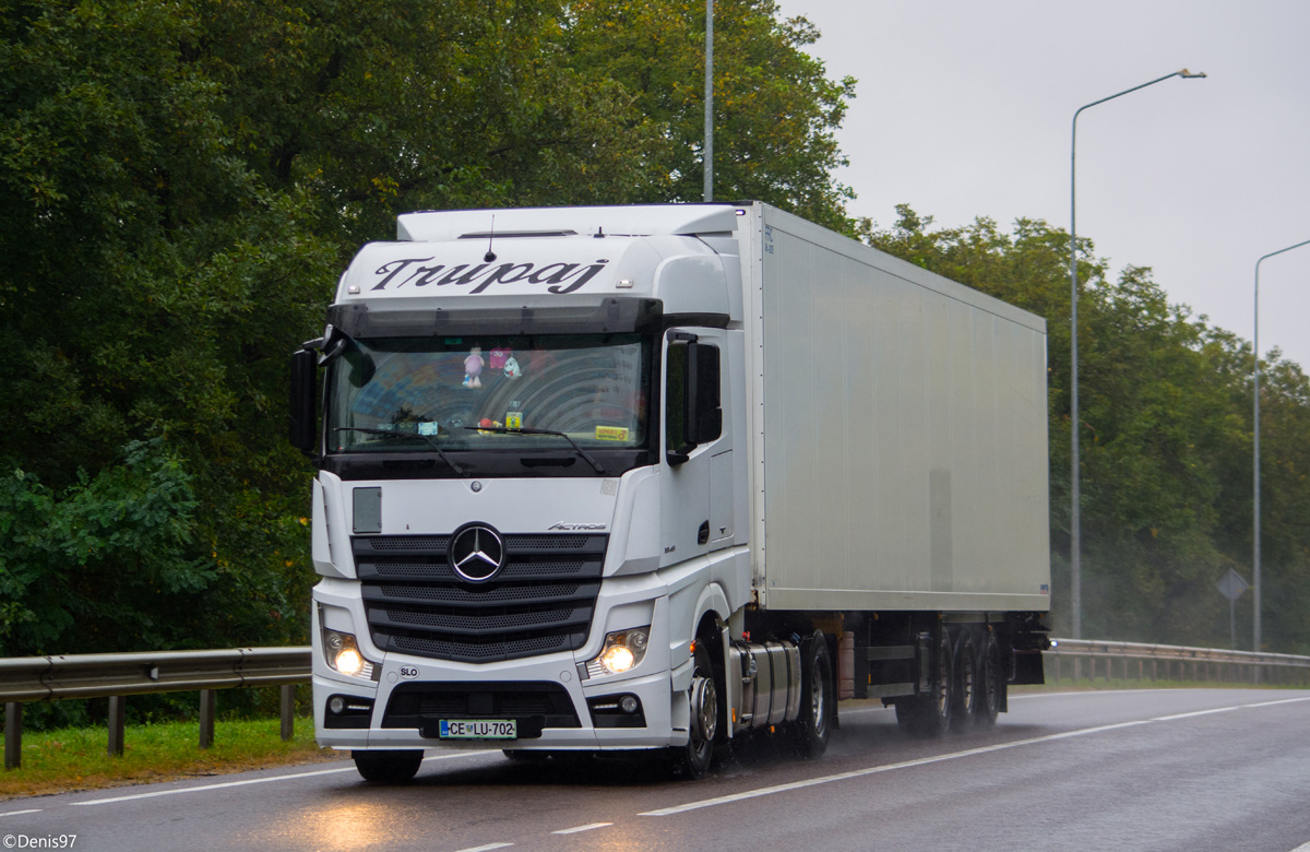 Словения, № CE LU-702 — Mercedes-Benz Actros ('2011) 1845