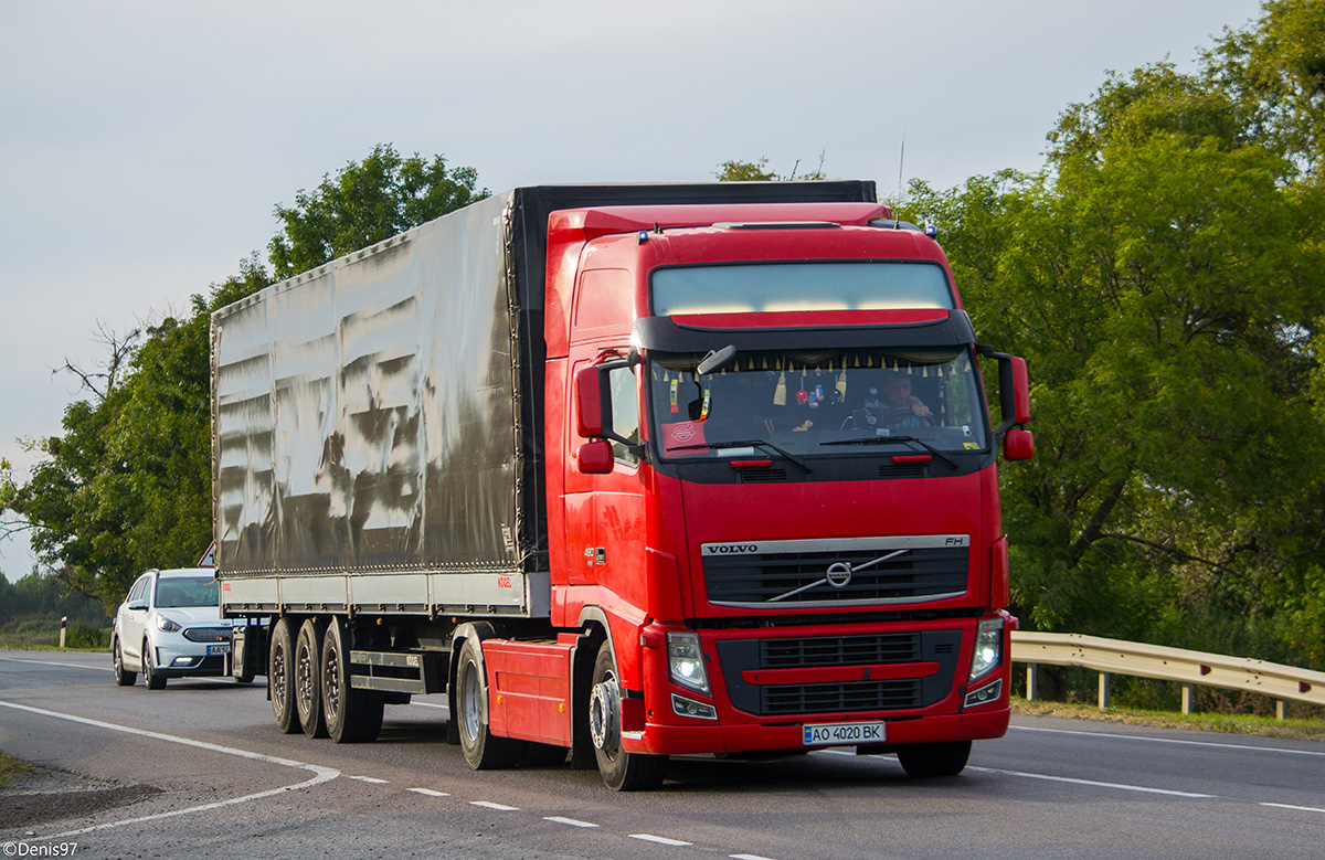 Закарпатская область, № АО 4020 ВК — Volvo ('2008) FH.460