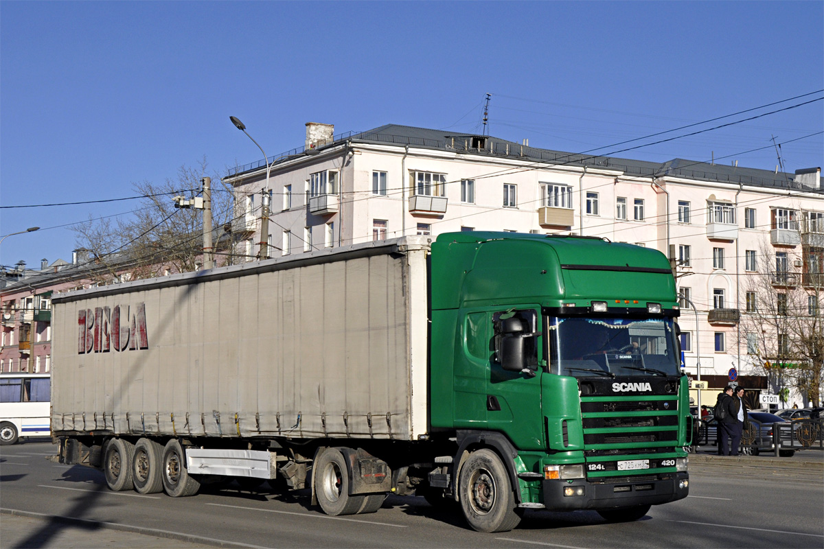 Алтайский край, № С 725 КМ 54 — Scania ('1996) R124L