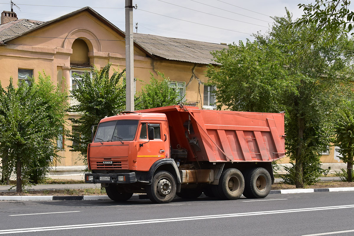 Волгоградская область, № У 202 ОК 34 — КамАЗ-65115-01 [65115A]