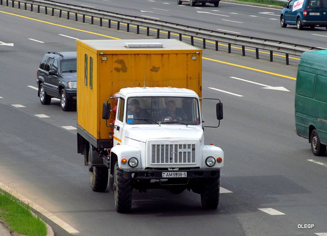 Минская область, № АМ 9998-5 — ГАЗ-3308 «Садко»