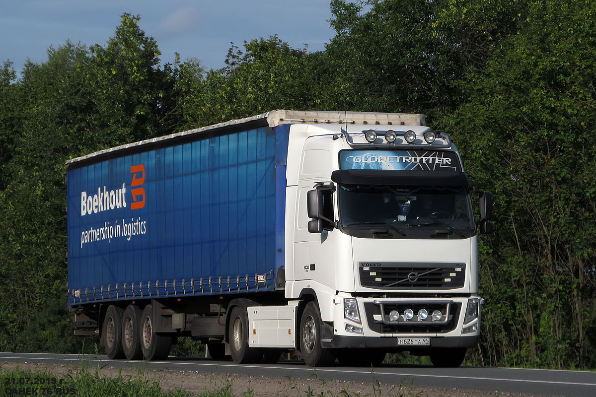 Костромская область, № Н 626 ТА 44 — Volvo ('2008) FH.500