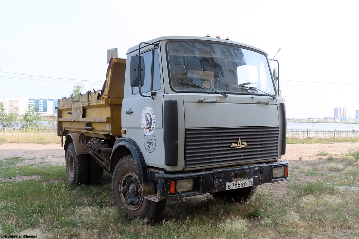 Саха (Якутия), № В 786 ВО 14 — МАЗ-5551 [555100]