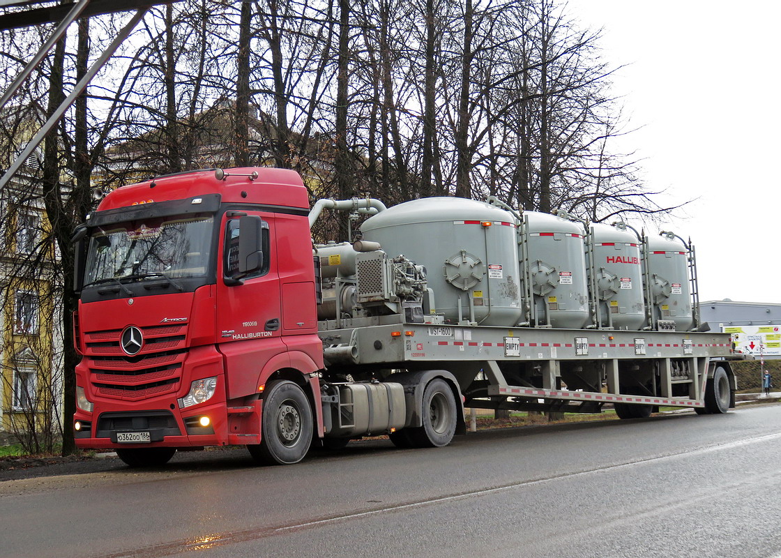 Ханты-Мансийский автоном.округ, № О 362 ОО 186 — Mercedes-Benz Actros ('2011) 1848