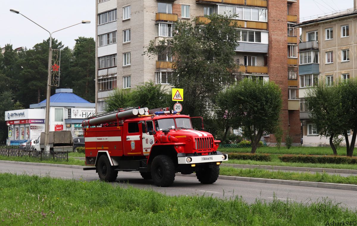 Красноярский край, № Т 364 НВ 124 — Урал-43206-71