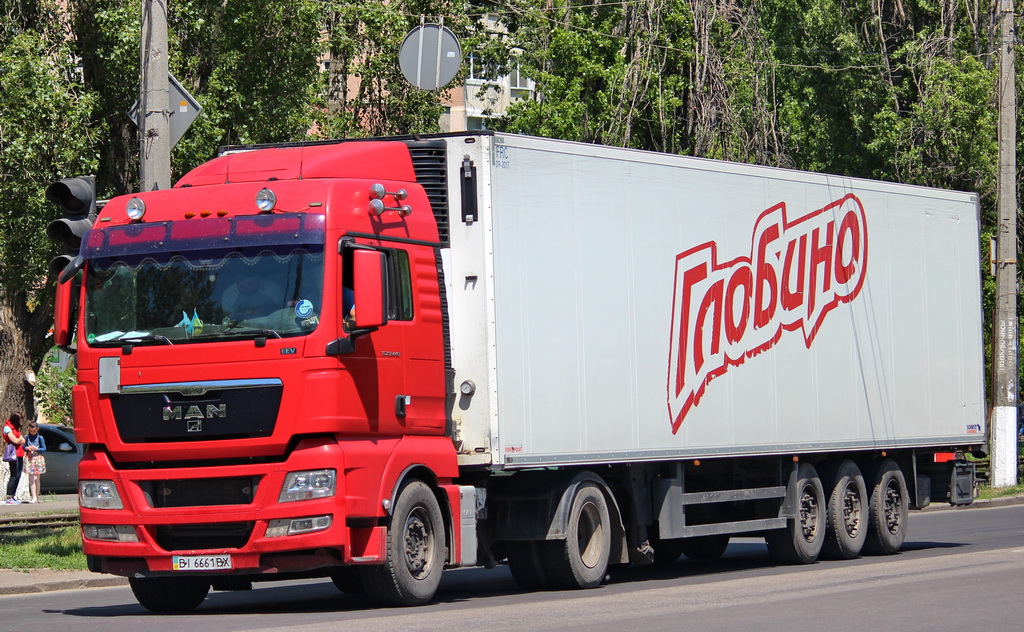 Полтавская область, № ВІ 6661 ВХ — MAN TGX ('2007) 18.440