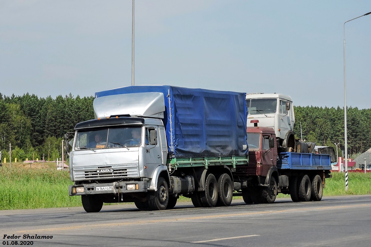 Ханты-Мансийский автоном.округ, № В 164 ТО 86 — КамАЗ-53215 [532150]