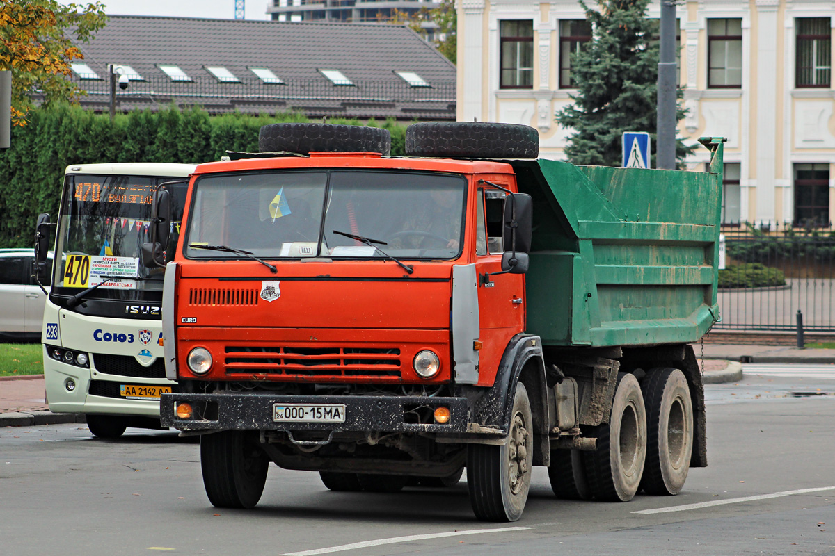 Черкасская область, № 000-15 МА — КамАЗ-5511