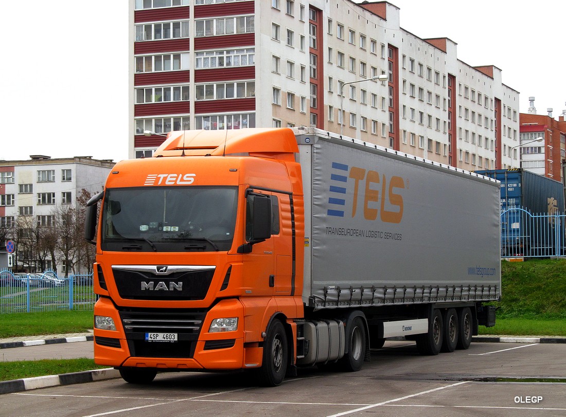 Чехия, № 4SP 4603 — MAN TGX ('2016) 18.460