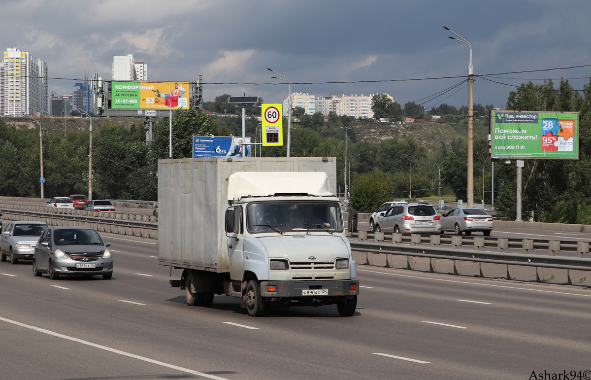 Красноярский край, № Н 890 АО 124 — ЗИЛ-5301БО "Бычок"