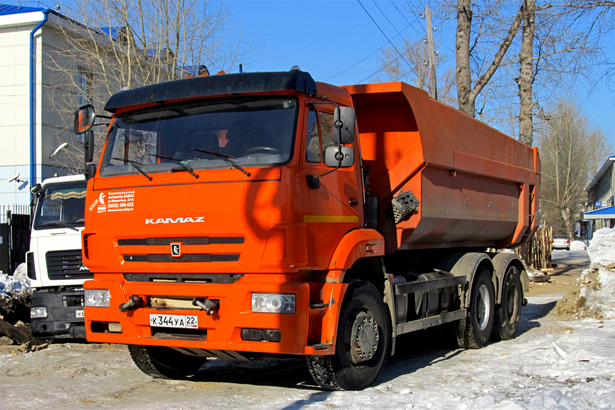 Алтайский край, № К 344 УА 22 — КамАЗ-6520-43