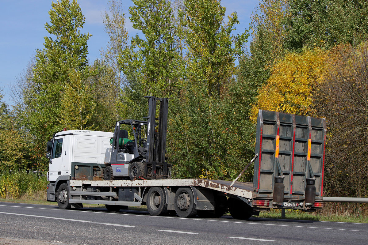 Литва, № LFO 398 — Mercedes-Benz Actros ('2009)