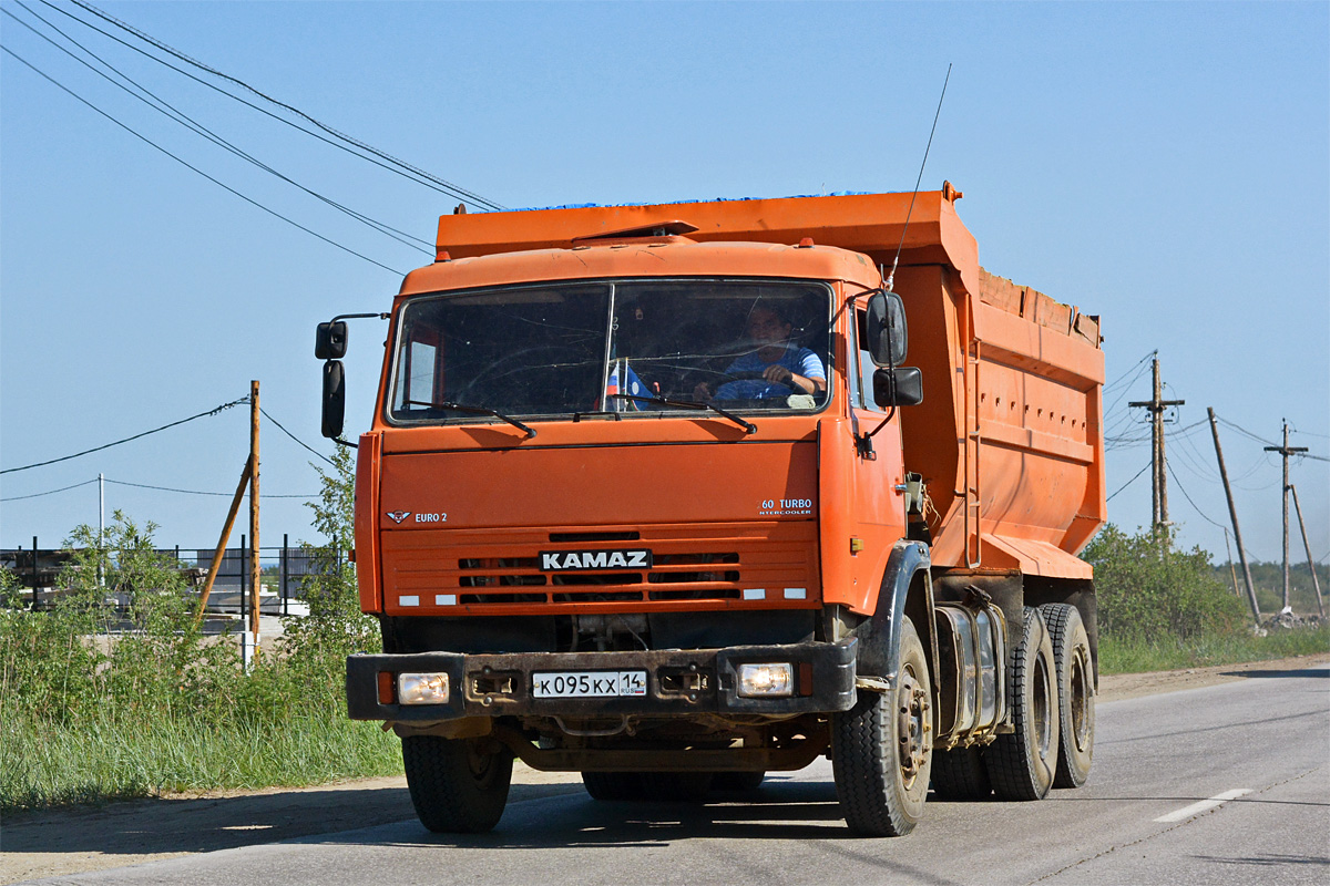 Саха (Якутия), № К 095 КХ 14 — КамАЗ-65115 (общая модель)