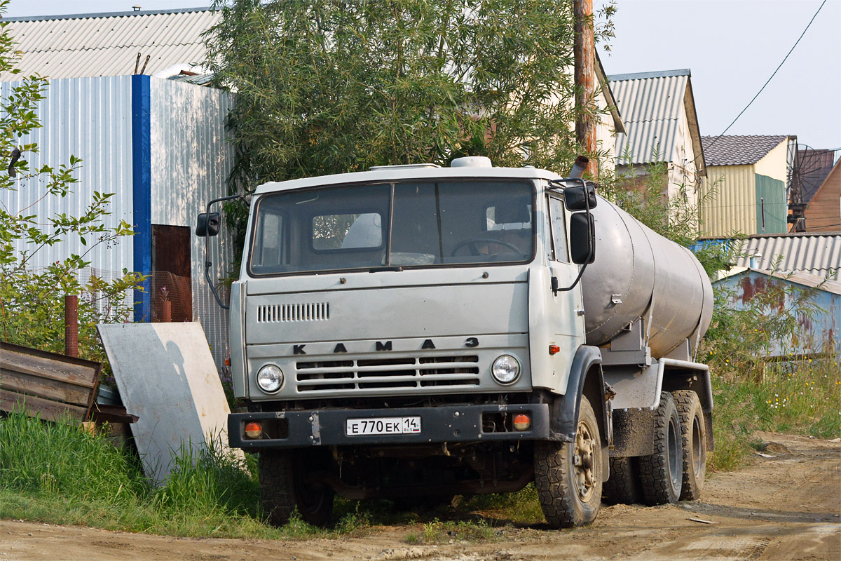 Саха (Якутия), № Е 770 ЕК 14 — КамАЗ-53213