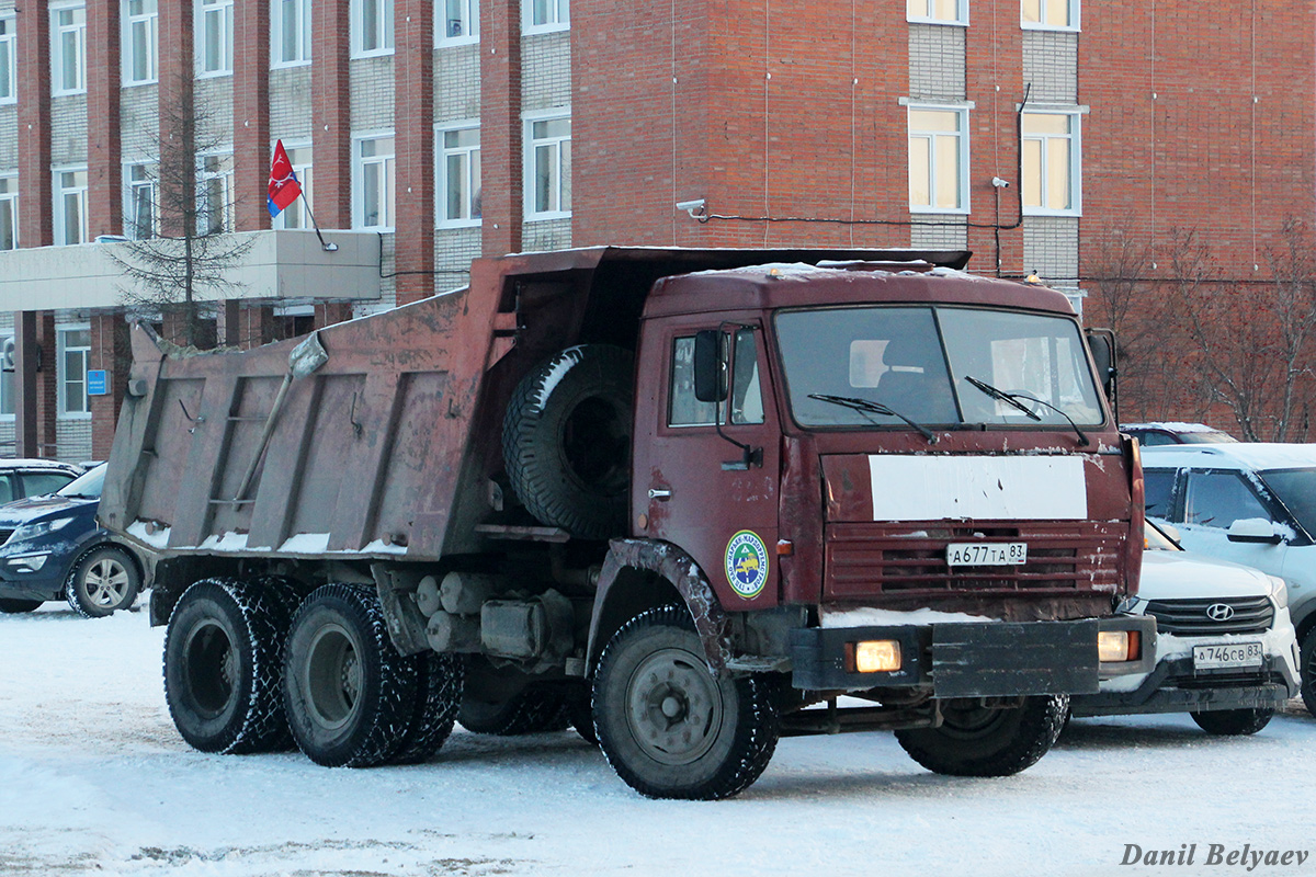 Ненецкий автономный округ, № А 677 ТА 83 — КамАЗ-65115-01 [65115A]