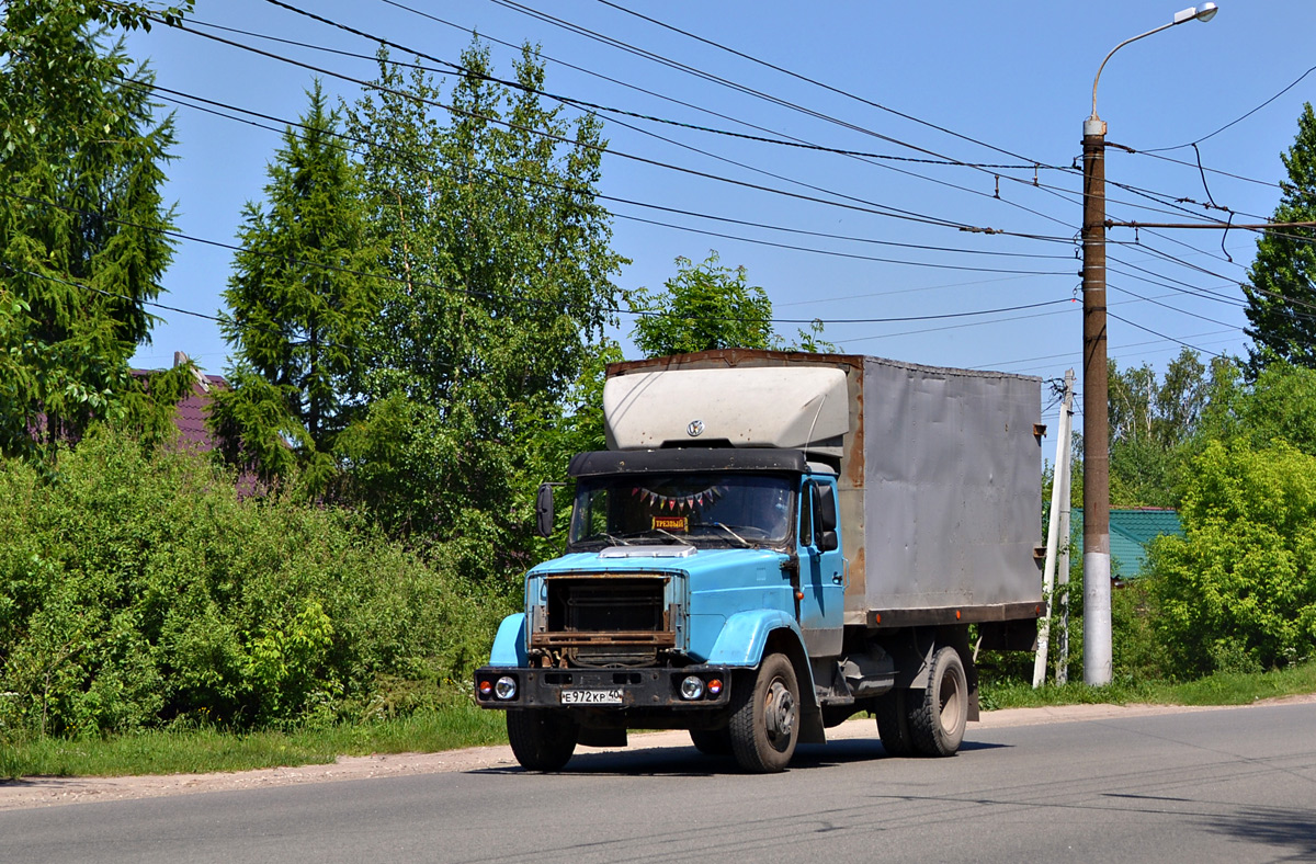 Калужская область, № Е 972 КР 40 — ЗИЛ-433360