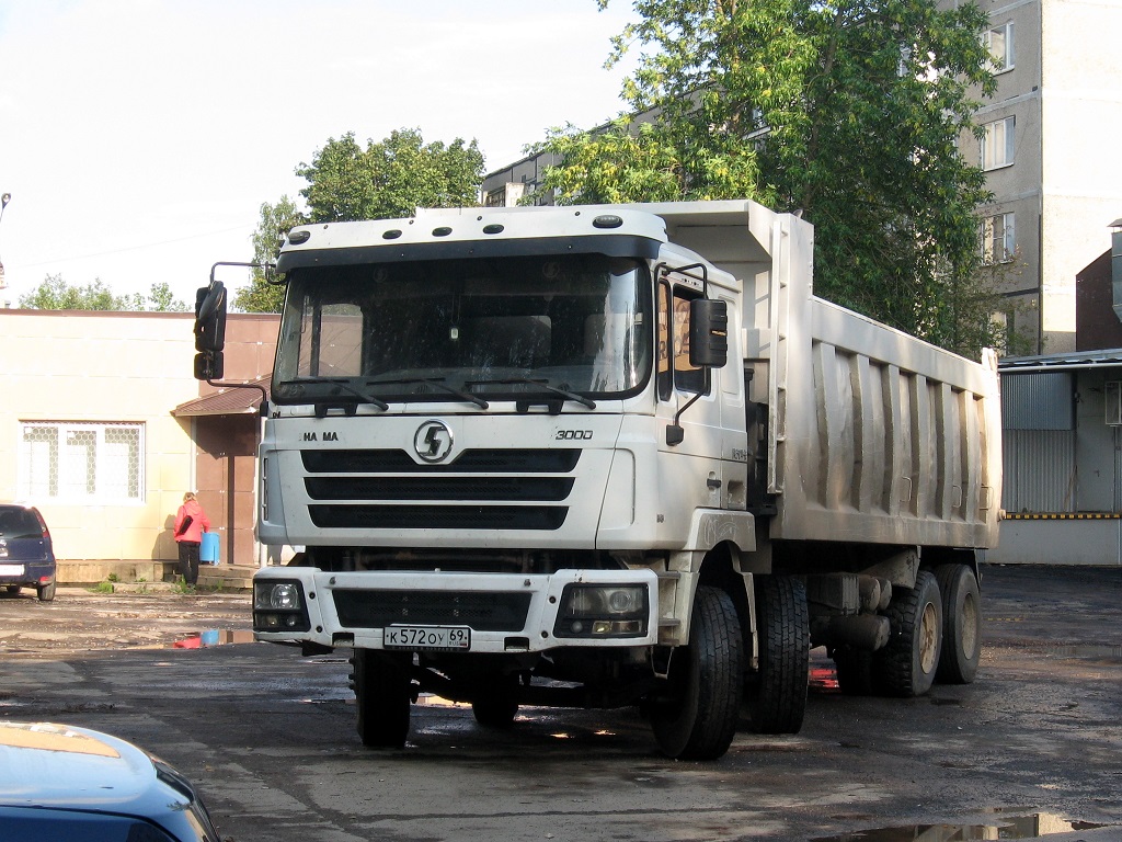 Тверская область, № К 572 ОУ 69 — Shaanxi Shacman F3000 SX331x