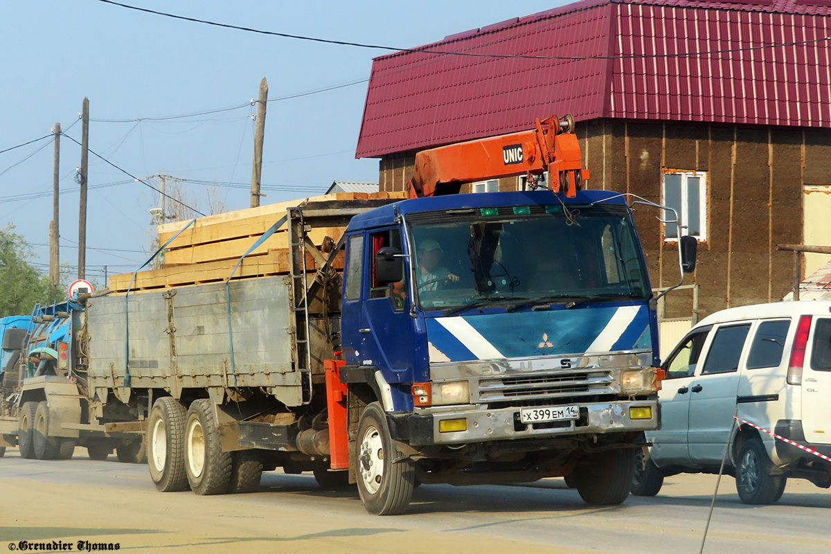 Саха (Якутия), № Х 399 ЕМ 14 — Mitsubishi Fuso The Great