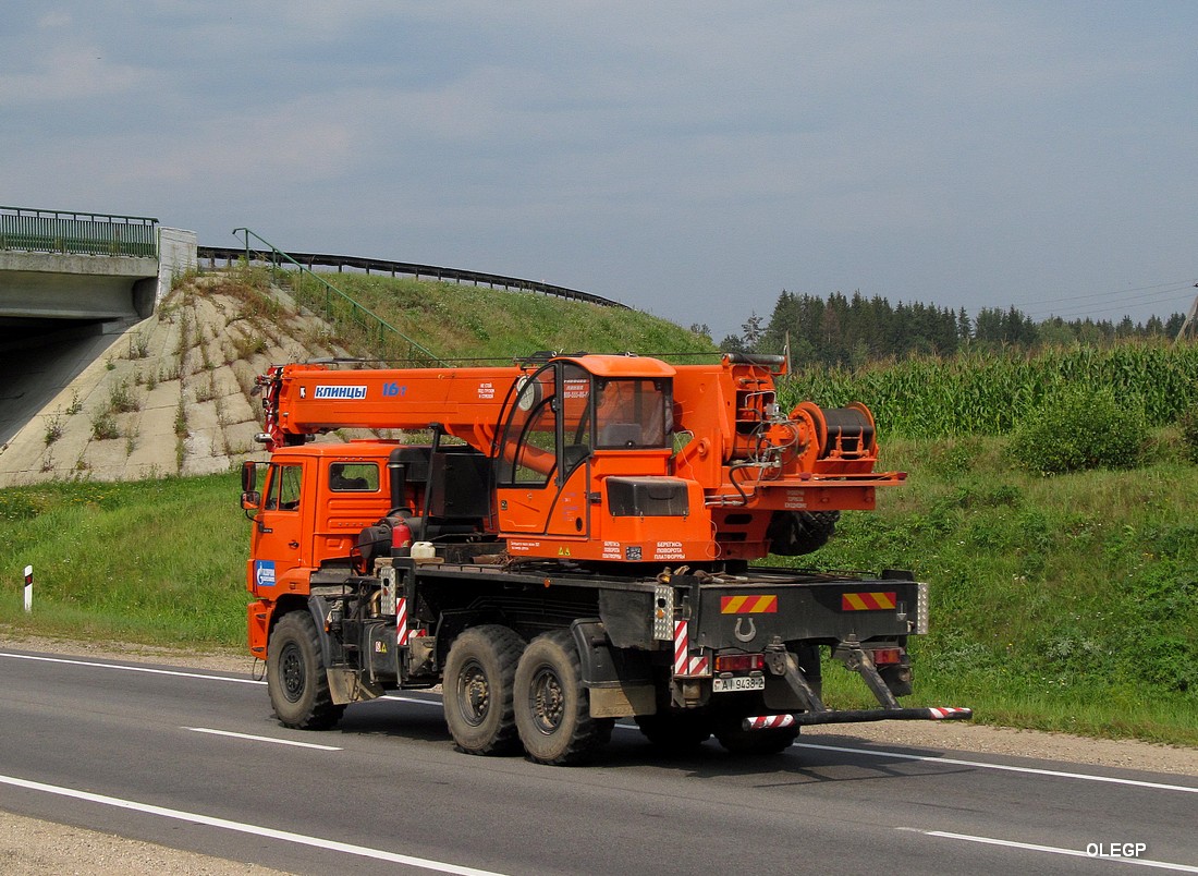 Витебская область, № АІ 9438-2 — КамАЗ-43118 (общая модель)