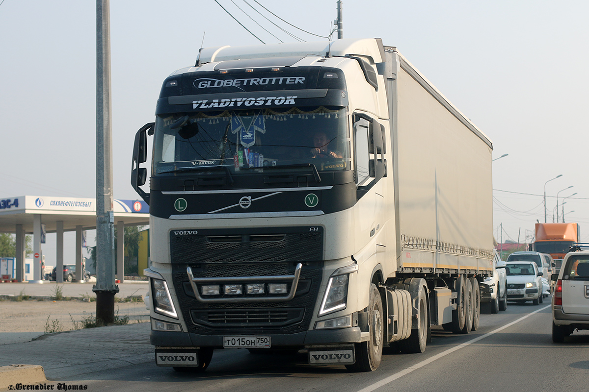 Приморский край, № Т 015 ОН 750 — Volvo ('2012) FH.460