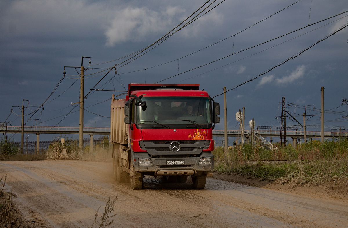 Ленинградская область, № О 976 ТК 47 — Mercedes-Benz Actros '09 3341 [Z9M]