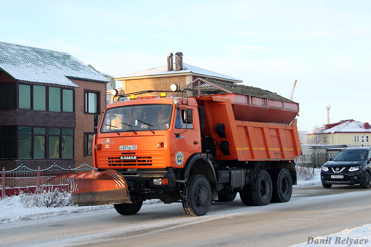 Ненецкий автономный округ, № А 307 ВС 83 — КамАЗ-65111-15 [65111R]