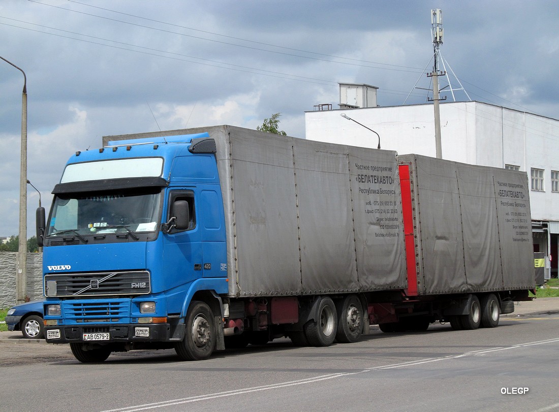 Витебская область, № АВ 0579-2 — Volvo ('1993) FH12.420