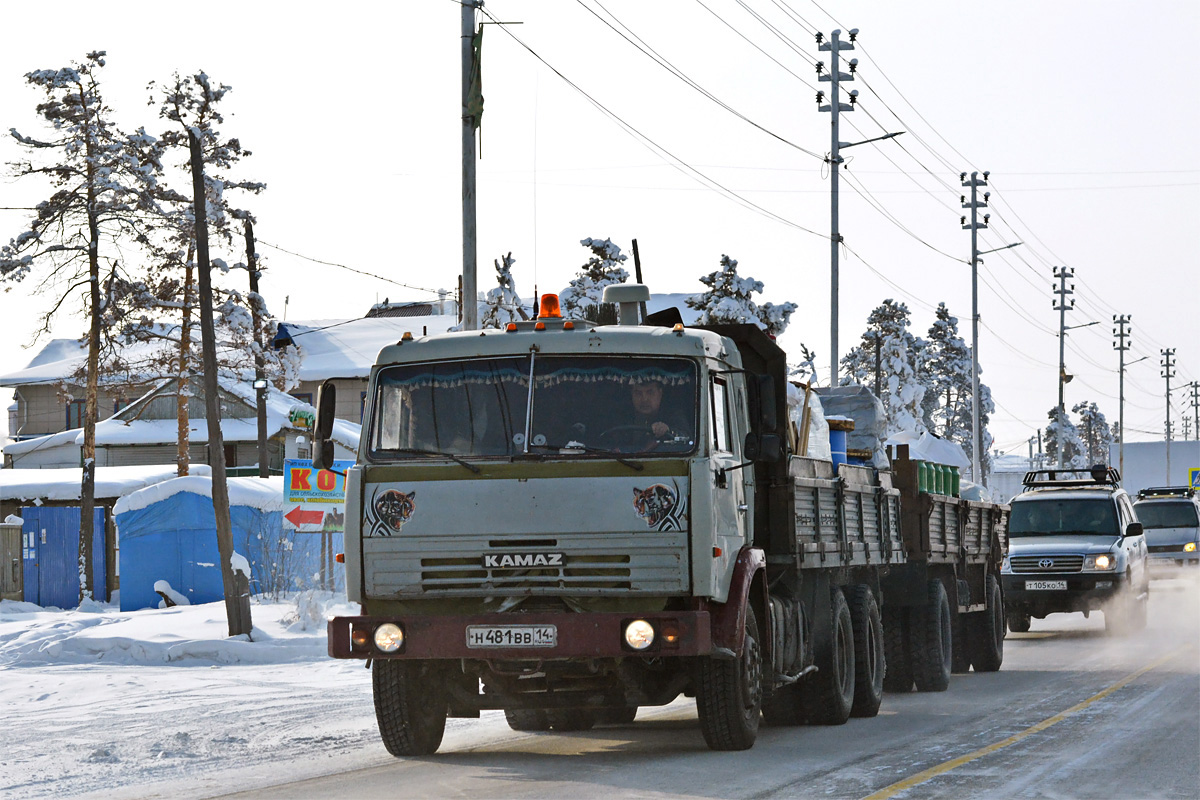 Саха (Якутия), № Н 481 ВВ 14 — КамАЗ-53215 (общая модель)