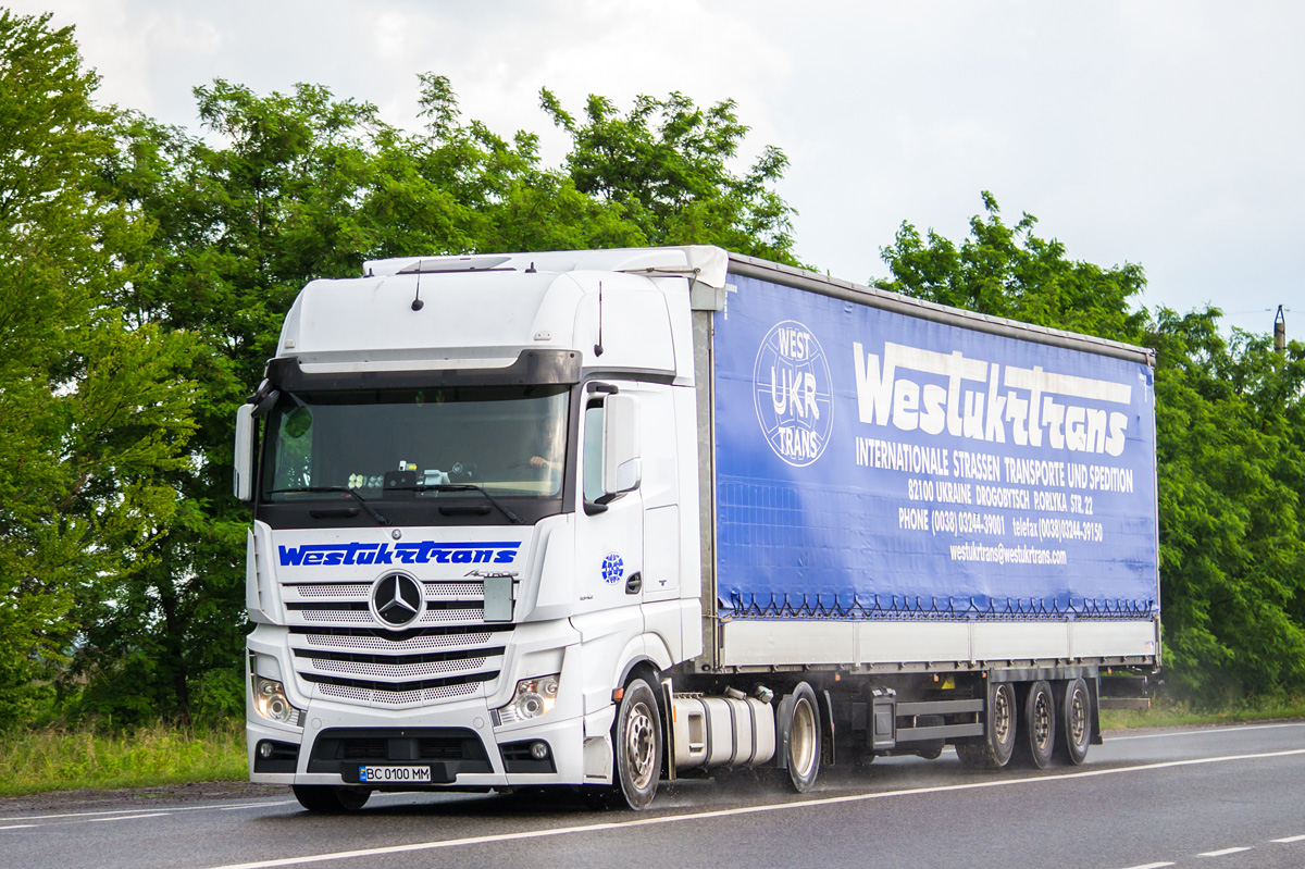 Львовская область, № ВС 0100 ММ — Mercedes-Benz Actros ('2011) 1842