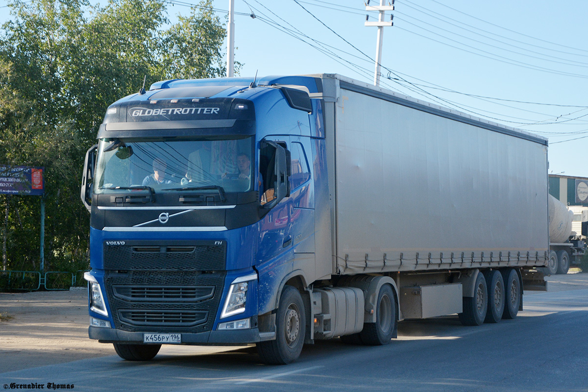 Свердловская область, № К 456 РУ 196 — Volvo ('2012) FH.420