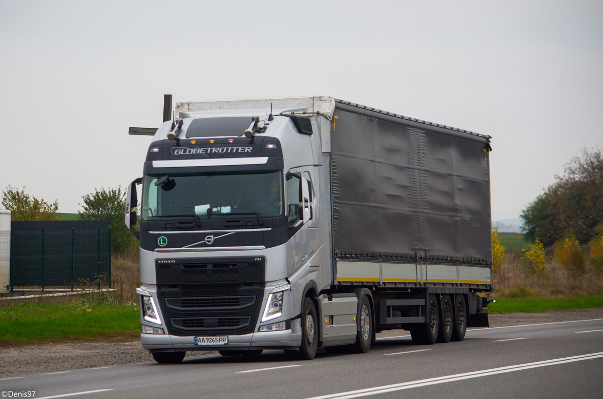 Закарпатская область, № АА 9265 РР — Volvo ('2012) FH.500