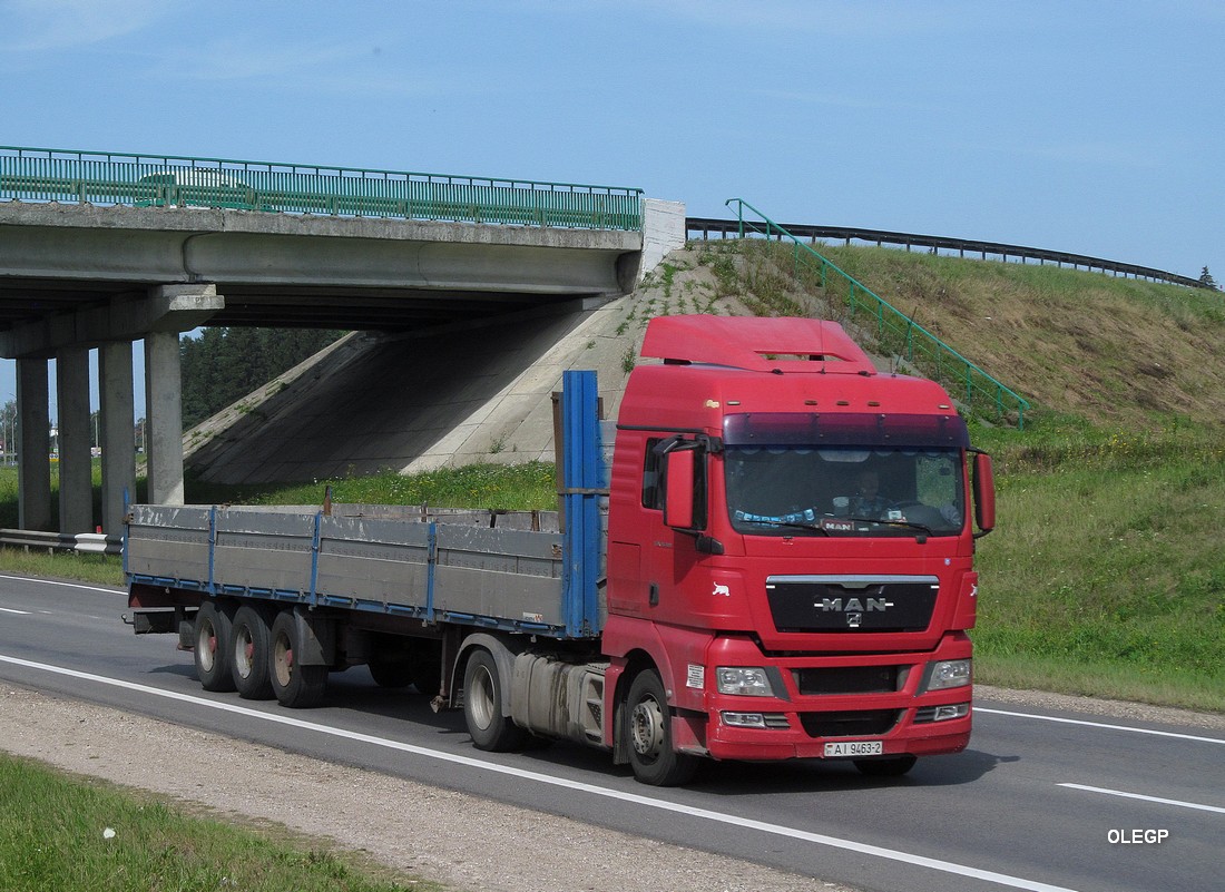 Витебская область, № АІ 9463-2 — MAN TGX ('2007) (общая модель)