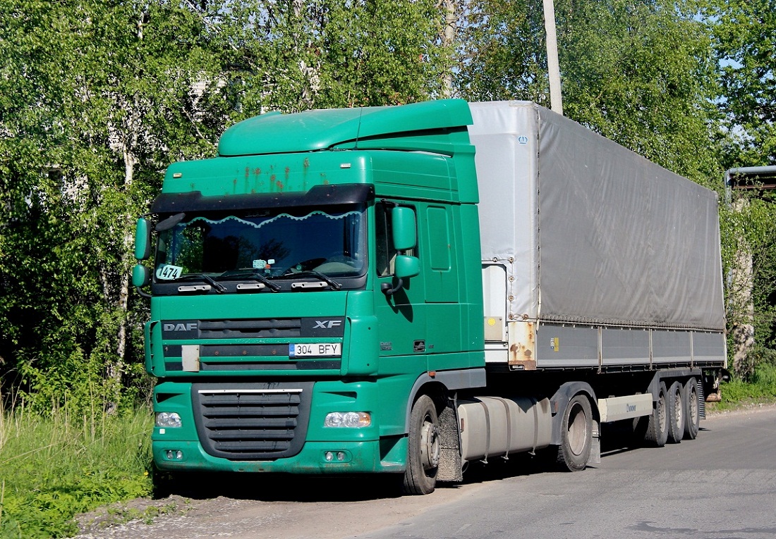 Эстония, № 304 BFY — DAF XF105 FT